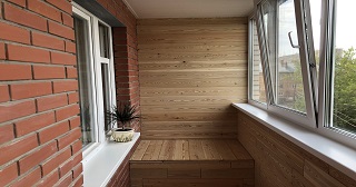Отделка, остекление, утепление балконов в Тамбове от 206 руб. м/2.