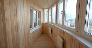 Отделка, остекление, утепление балконов в Тамбове от 206 руб. м/2.